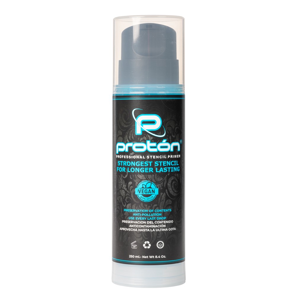 Proton Professional Stencil Primer Blu SISTEMA AIRLESS - 250ml / 8.5 Oz.